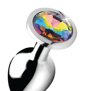 Rainbow Prism Gem Anal Plug - Medium BTYS-AG375-MED
