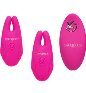 Silicone Remote Nipple Clamps - Pink SE0077773