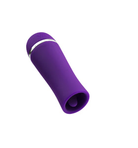 Liki Rechargeable Flicker Vibe - Deep Purple VI-F1113