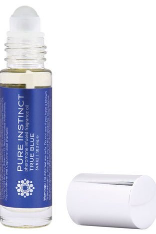 Pure Instinct Pheromone Fragrance Oil True Blue - Roll on 10.2 ml | 0.34 Fl. Oz JEL4000-10
