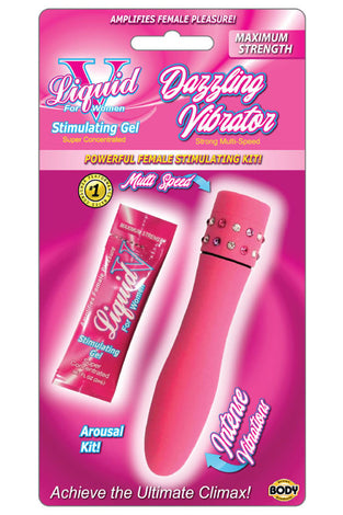 Liquid v Dazzling Vibrator Kit BA-LVDV
