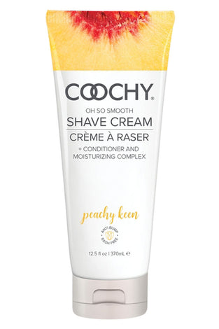 Coochy Oh So Smooth Shave Cream - Peachy Keen 12.5 Fl Oz 370ml COO1014-12