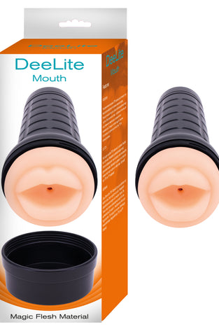 Deelite Mouth Masturbator - Flesh NW2929