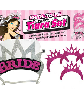 Bride-to-Be Party Tiara Set LG-NVC046