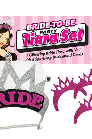 Bride-to-Be Party Tiara Set LG-NVC046