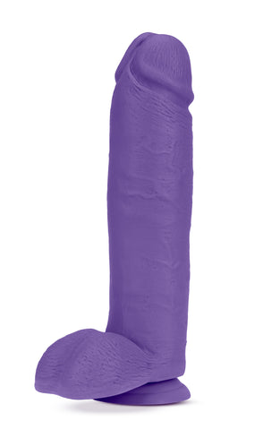 Au Naturel - Bold - Huge - 10 Inch Dildo - Purple BL-26711
