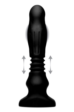 Silicone Swelling & Thrusting Plug With Remote Control TP-AF949