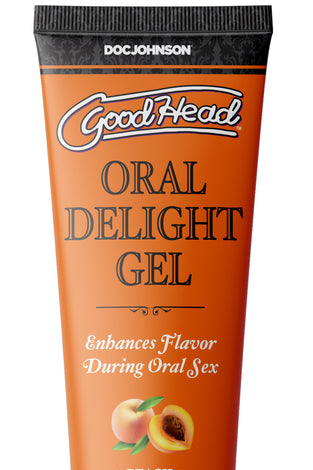 Goodhead - Oral Delight Gel - Peach - 4 Oz. DJ1361-09-BU