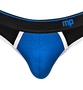 Retro Sport Panel Jock - S/ M - Black/ Blue MP-395265RBSM