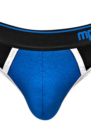 Retro Sport Panel Jock - S/ M - Black/ Blue MP-395265RBSM