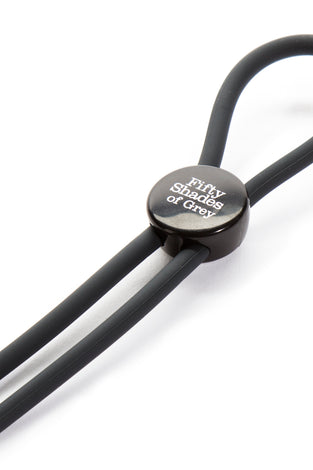Fifty of Grey Again and Again Adjustable Cock Ring LHR-59954