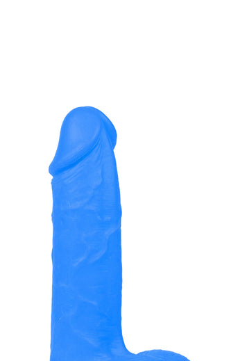 Get Lucky Ms. Navy 7.5 Inch Dildo - Blue TMN-GL-4578