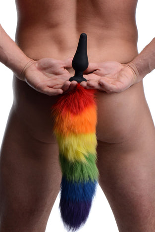 Rainbow Tail Anal Plug TZ-AF213