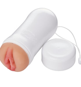 Pleasure Pussy Pocket Stroker Water Activated - Flesh WTC417