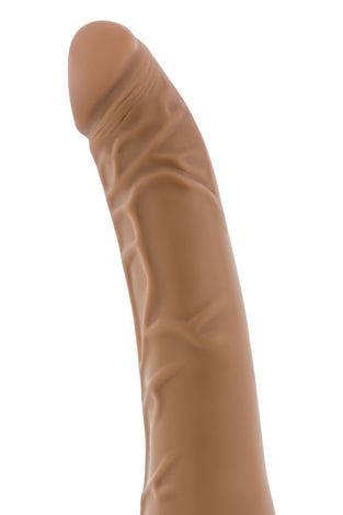 Dr. Skin Silicone - Dr. Noah - 8 Inch Dong With  Suction Cup - Mocha BL-12267