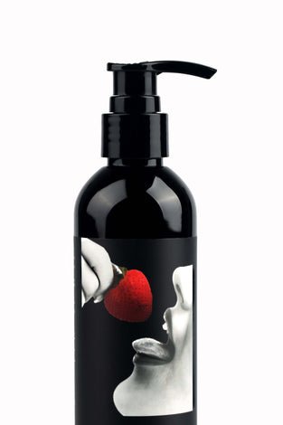 Edible Massage Lotion - Strawberry - 8 Fl. Oz. EB-MLE003