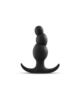 Anal Adventures Platinum - Stacked Plug - Black BL-18525