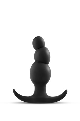 Anal Adventures Platinum - Stacked Plug - Black BL-18525