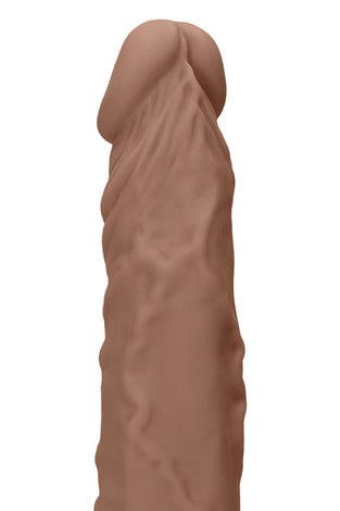 8 Inch Dong Without Testicles - Tan SH-REA099TAN