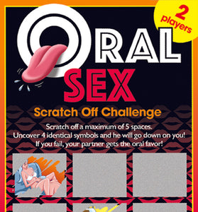 Oral Sex Scratch Off Challenge OZ-SCRA-23-H