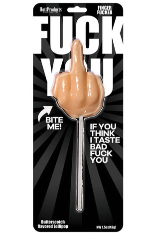 Fuck You Finger Fucker Lollipop HTP3303