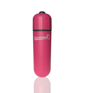 Screaming O 4b - Bullet - Super Powered One Touch  Vibrating Bullet - Strawberry SO-4BBUL-ST