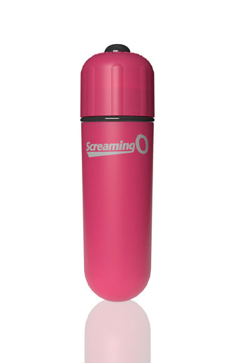 Screaming O 4b - Bullet - Super Powered One Touch  Vibrating Bullet - Strawberry SO-4BBUL-ST