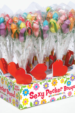 Candy Penis Bouquet - 12 Piece Display CP-669
