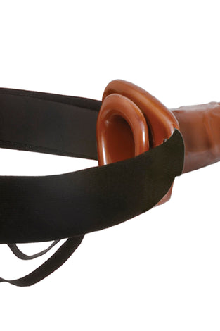 Fetish Fantasy Series 10 Inch Chocolate Dream  Hollow Strap-On PD3948-00