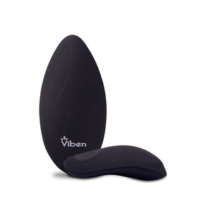 Racy Remote Control 10 Function Panty Vibe - Black Vibe VB-66109
