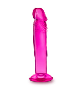 B Yours - Sweet n' Small 6 Inch Dildo With Suction Cup - Pink BL-14620