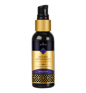 Natural Water-Based Personal Lubricant 1.93 Fl. Oz. - Blueberry Muffin SEN-VL691