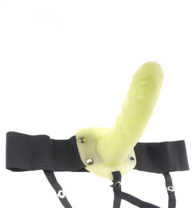 Fetish Fantasy Series for Him or Her Hollow Strap-on - Glow in the Dark PD3366-32