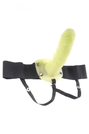 Fetish Fantasy Series for Him or Her Hollow Strap-on - Glow in the Dark PD3366-32