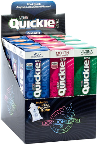 Quickies-to-Go - Display of 12 Ultraskyn Strokers DJ0682-00