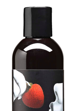 Edible Massage Oil - Strawberry - 8 Fl. Oz. EB-MSE003