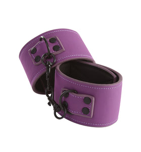 Lust Bondage Ankle Cuff - Purple NSN1254-15