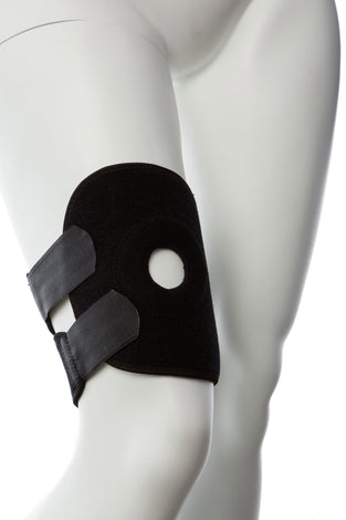 Gender Fluid Thigh Rider Strap-on Harness -  Large/xxlarge - Black GFL-S602