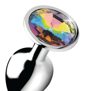Rainbow Prism Gem Anal Plug - Small BTYS-AG375-SML