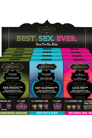 Sex-to-Go Packet Set Prepack KS12050