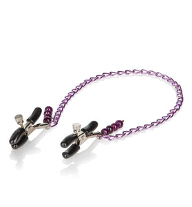 Purple Chain Nipple Clamps SE2609142