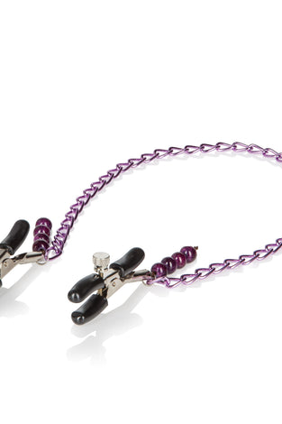 Purple Chain Nipple Clamps SE2609142
