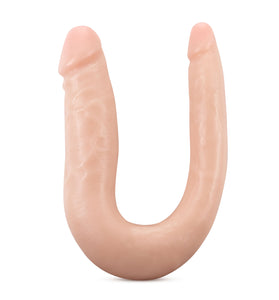 Dr. Skin Silicone - Dr. Double - 12 Inch Double  Dong - Vanilla BL-34103