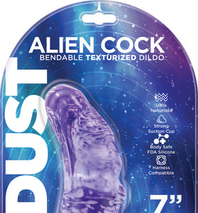 Stardust - Alien Cock - Bendable Texturized Dildo  Texturized Dildo - 7 Inch HTP3478