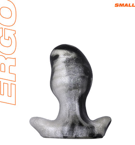 Ergo Butt Plug - Small - Platinum Swirl OX-1358-S-BLPL