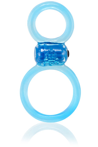 Ofinity Plus - Dual Vibrating Ring - Blue OFYP-BU-110E