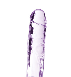 Naturally Yours - 8 Inch Crystalline Dildo - Amethyst BL-51501