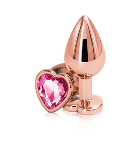 Rear Assets - Rose Gold Heart - Medium - Pink NSN0963-24