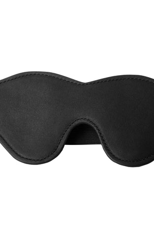 Black Fleece Lined Blindfold STR-AE924