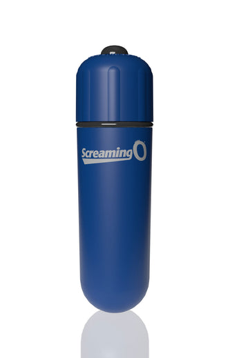Screaming O 4t - Bullet - Super Powered One Touch  Vibrating Bullet - Blueberry SO-4TBUL-BB